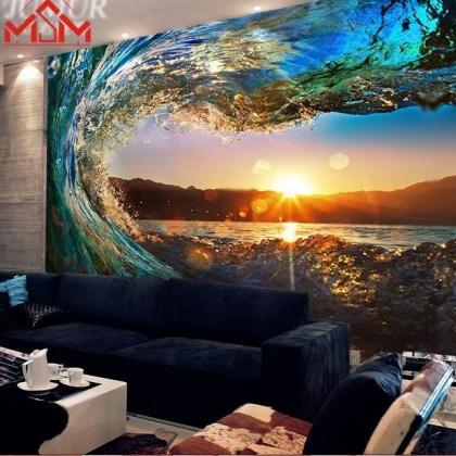 3d Wallpaper Bedroom Mural Roll Luxury Modern