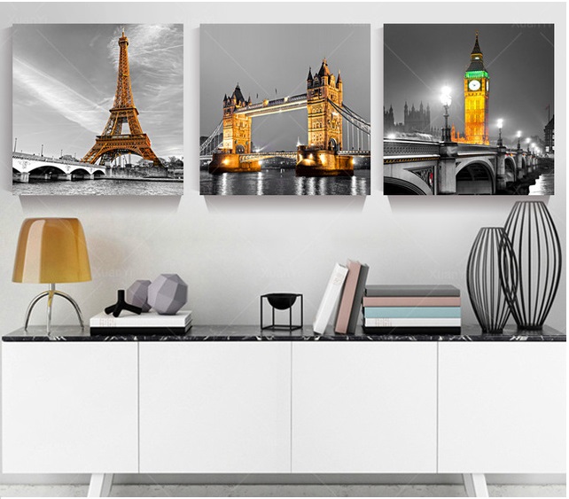 Canvas Wall Decor Hd Canvas Printed Modern Paint Wall Decals 3d Canvas Without Frame